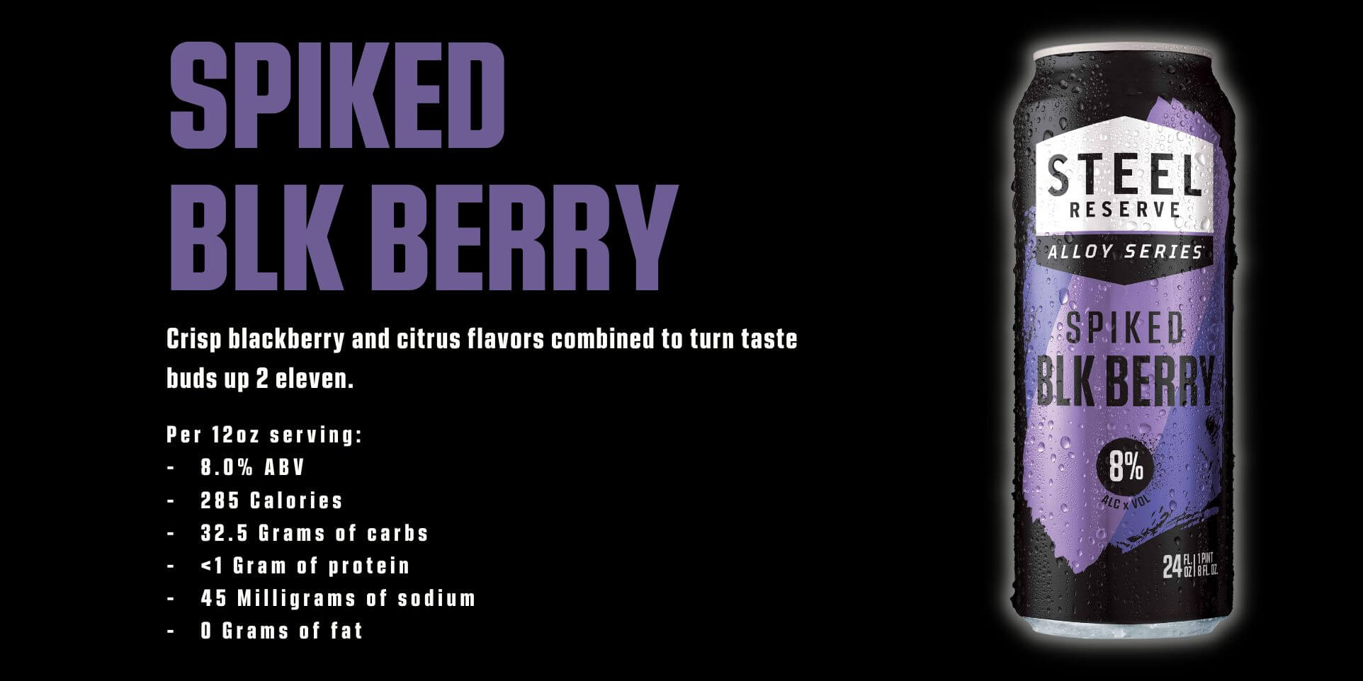 Spiked Blk Berry description