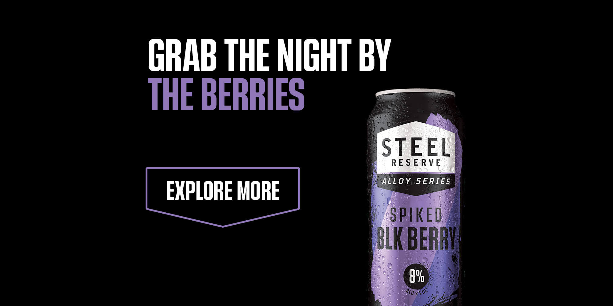 Blk Berry | Steel Reserve Alloy Series