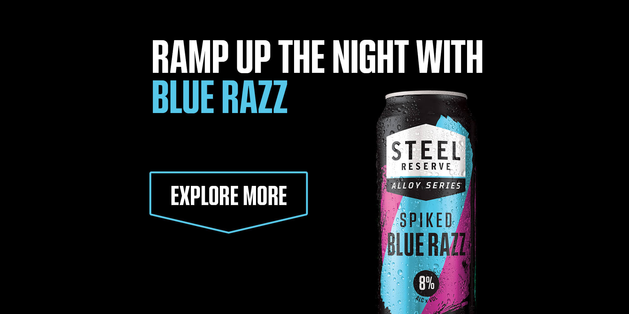 Blue Razz | Steel Reserve Alloy Series