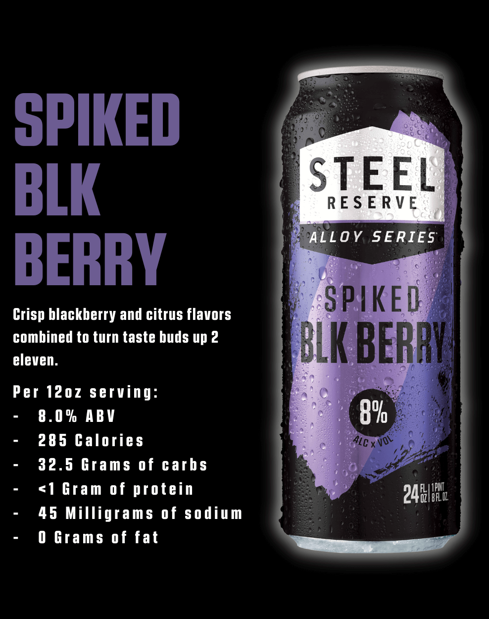 Spiked Blk Berry description